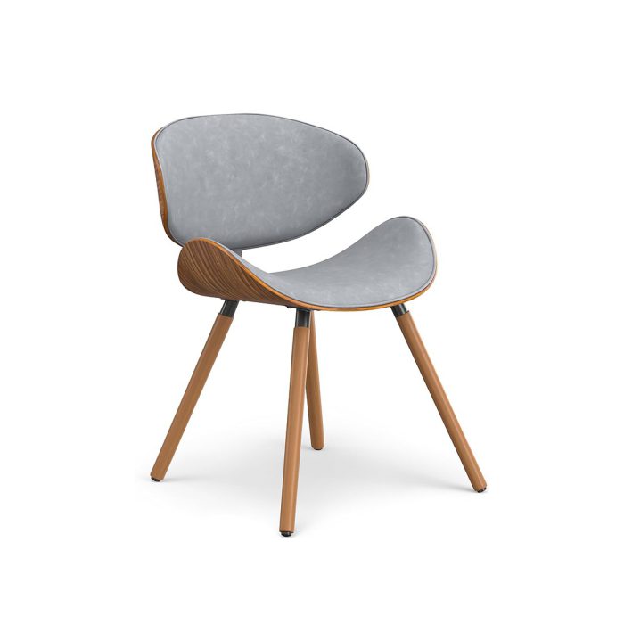 Light Luxury Urban Leather Lounge Chair Home Living Room – Image 2